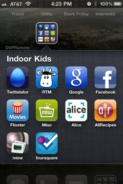 iphone apps, google, twitter, movies, recipes